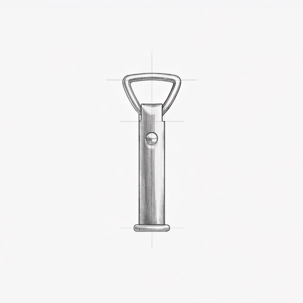 Illustrazione di un attrezzo per definire la forma della pelle